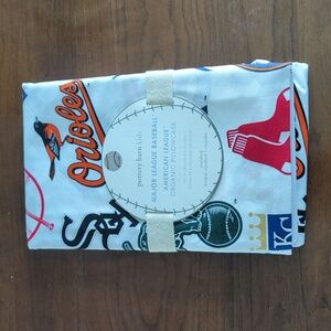 Pottery Barn Kids Major League Baseball American League STANDARD PILLOWCASE NWT